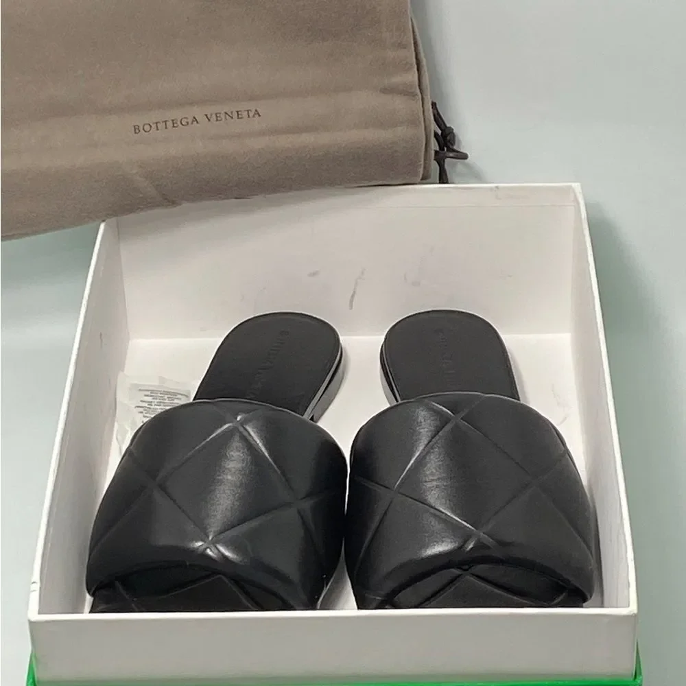 Bottega Veneta The Padded Flat Sandals size 40 - Picture 10 of 12